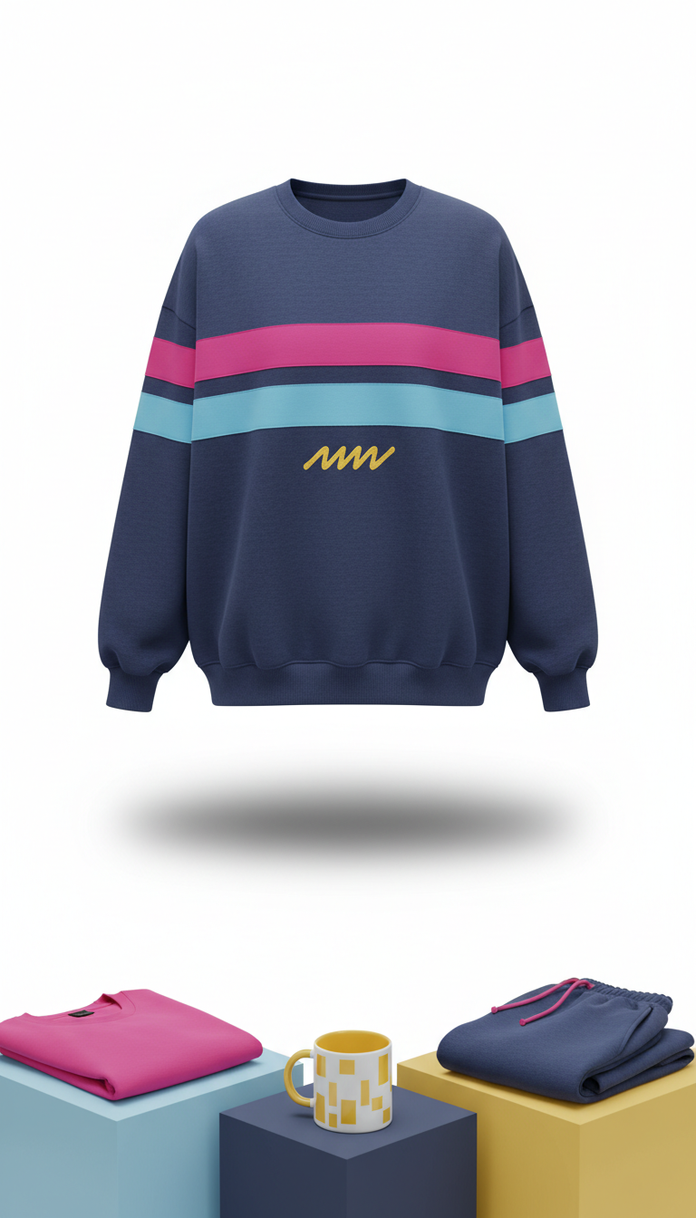 Sunflash Oversized Crewneck